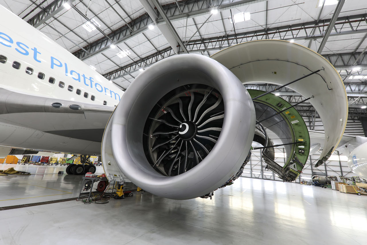 Motor GE9X certificado por la FAA