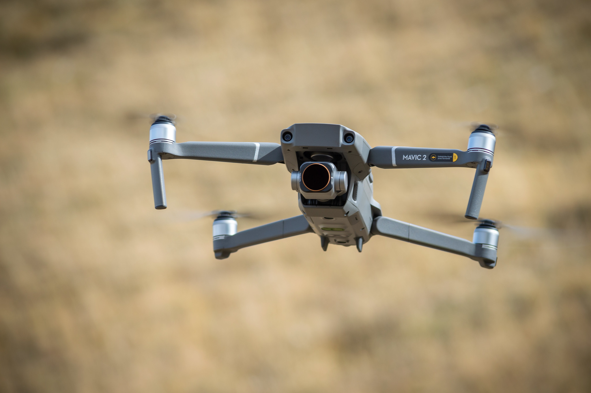 Mantenimiento preventivo con drones en el aeropuerto de burgos, España