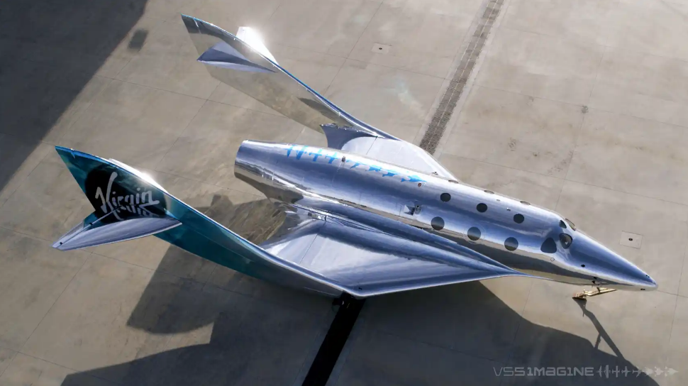 Nave espacial para vuelos comerciales de Virgin Galactic